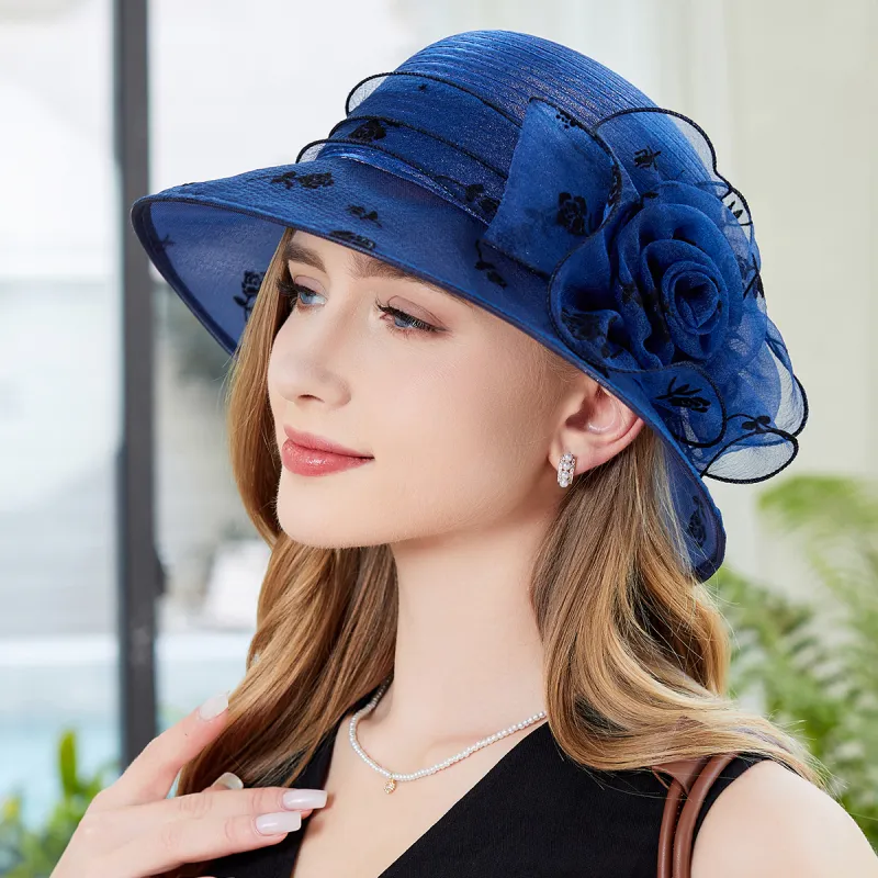 Shanghai Story Polyester Sun Protection Hats Women's-9