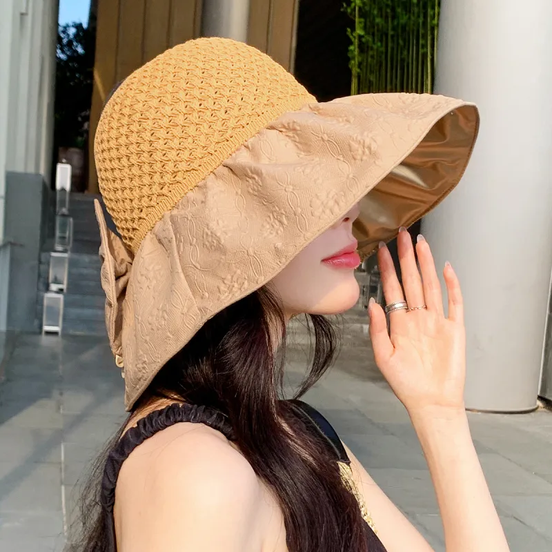 Shanghai Story 100% Polyester Sun Protection Hats Women's-10