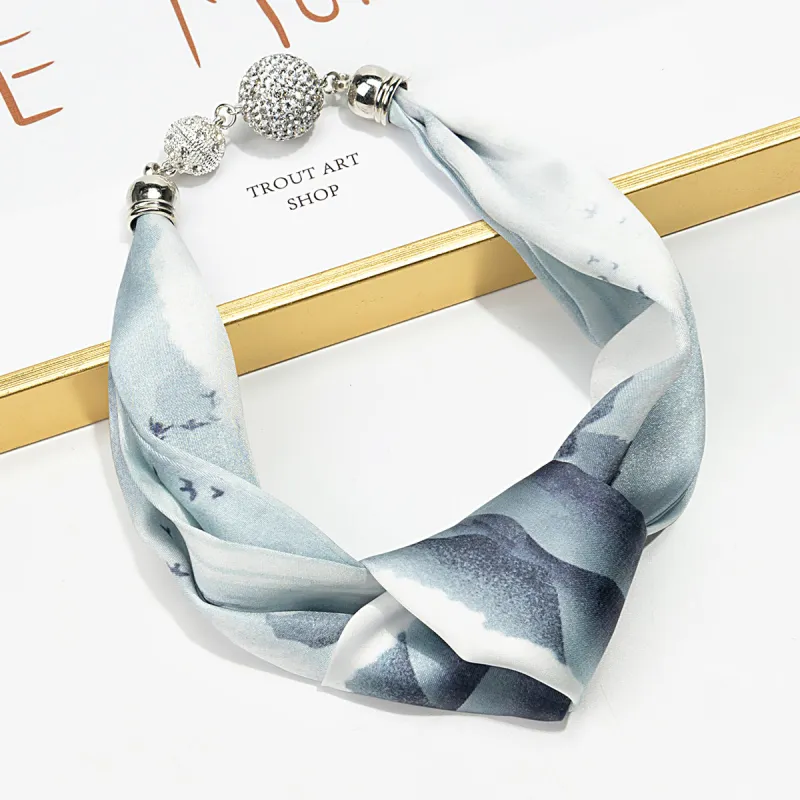 Shanghai Story Silk Scarves Women's-19