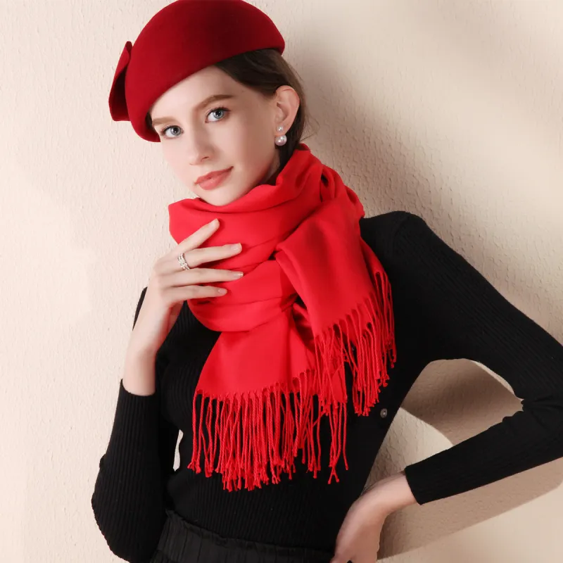 Shanghai Story 100% Polyester Knit Scarves Women's-3