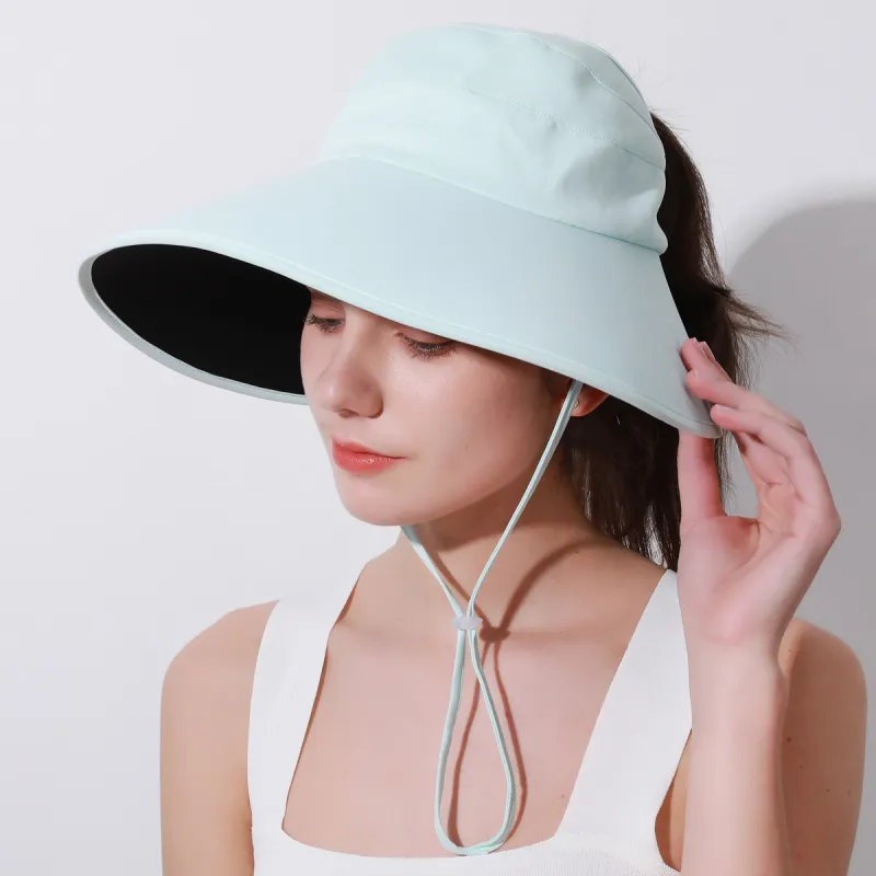 Shanghai Story Polyester Sun Protection Hats Women's-7