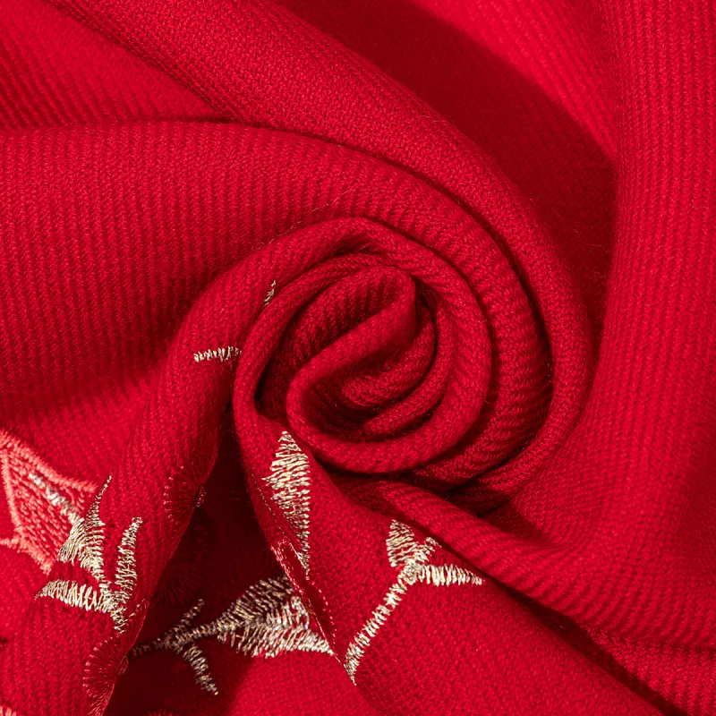 Shanghai Story 100% Sheep Wool Shawls Women's Fragrance Collection 3 Colors Available-10