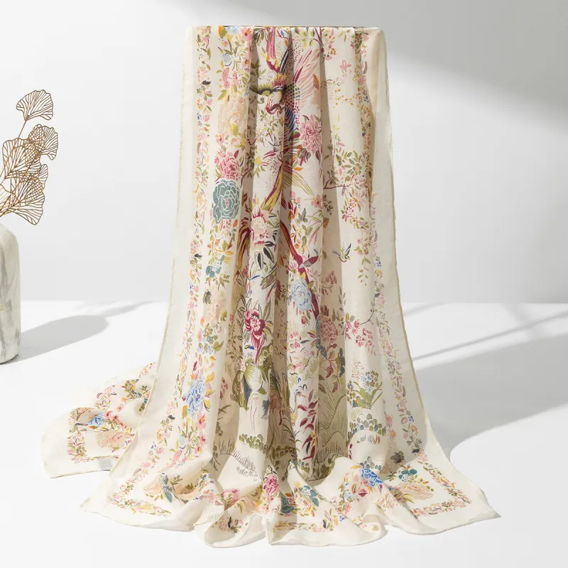 Shanghai Story 100% Polyester Knit Scarves Women's-3