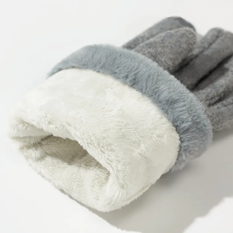 Shanghai Story Sheep Wool Blend Knit Gloves Women's-13
