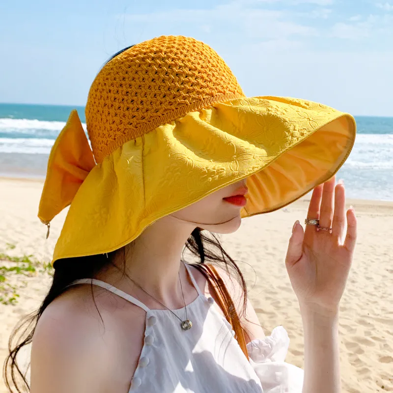 Shanghai Story 100% Polyester Sun Protection Hats Women's-16