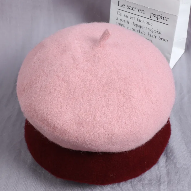 Shanghai Story Sheep Wool Berets Women's-2