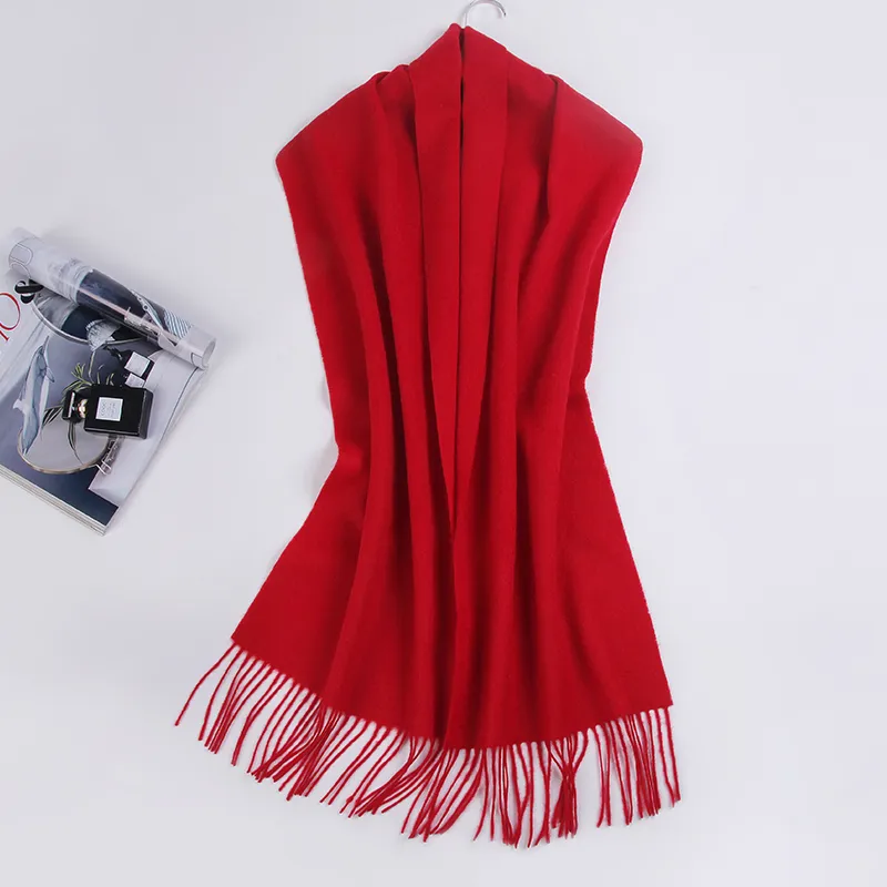 Shanghai Story Sheep Wool Knit Scarves Unisex-6