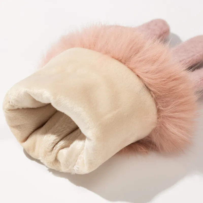 Shanghai Story Wool Blend Knit Gloves Women's 5 Colors-1