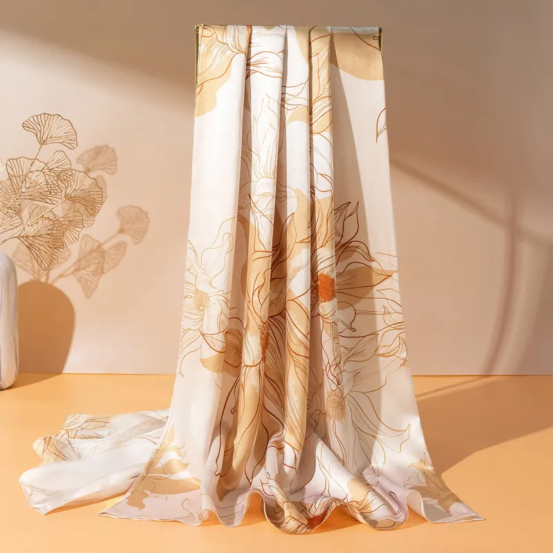 Shanghai Story 100% Mulberry Silk Scarves Women's Enchanted Dreams, Gift Box Set-31