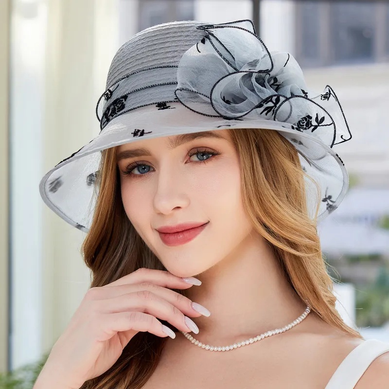 Shanghai Story Polyester Sun Protection Hats Women's-13