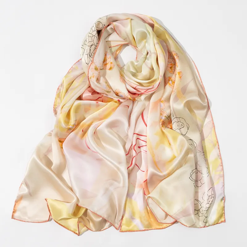 Shanghai Story Mulberry Silk Scarves Women's-31