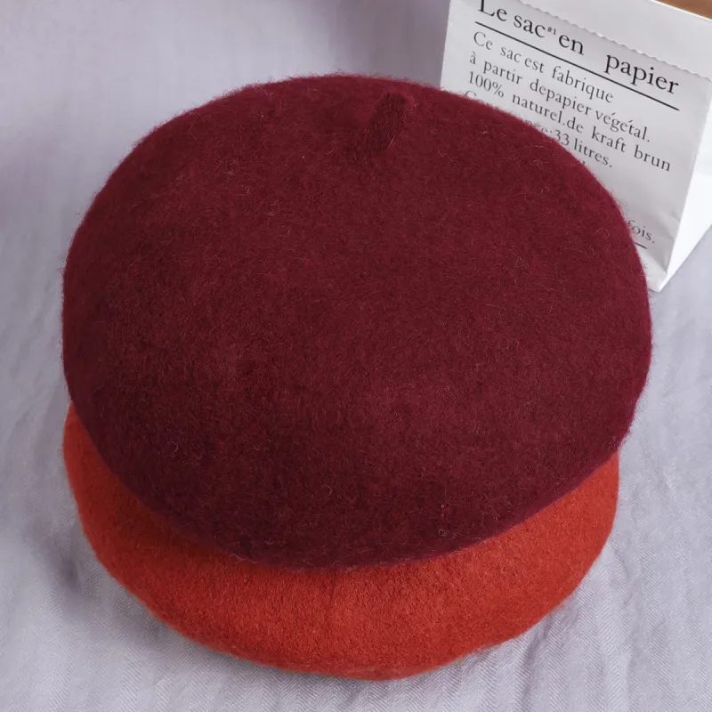 Shanghai Story Sheep Wool Berets Women's-5