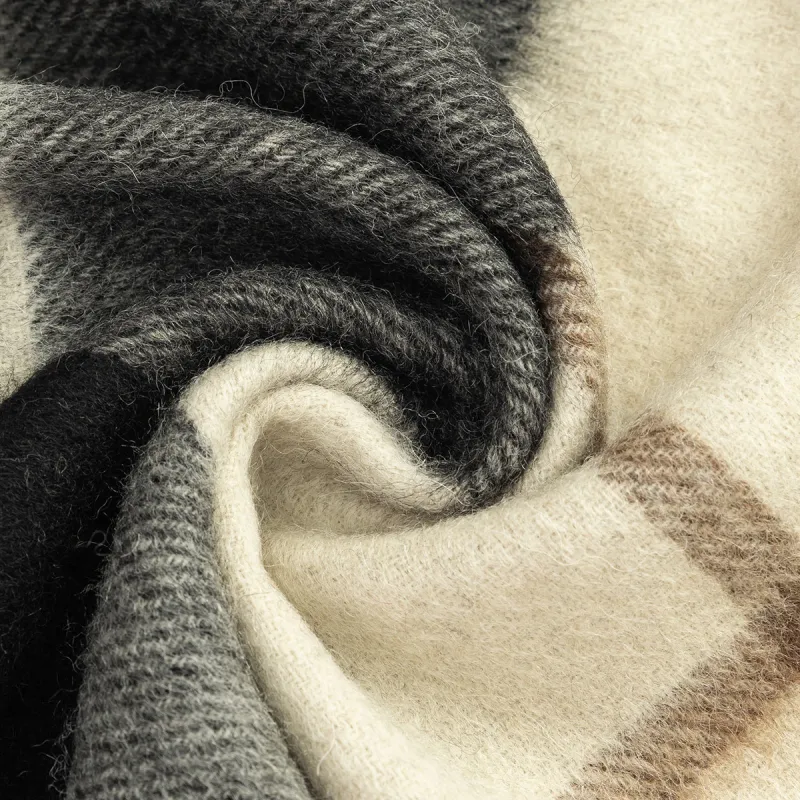 Shanghai Story Sheep Wool Knit Scarves Unisex-53