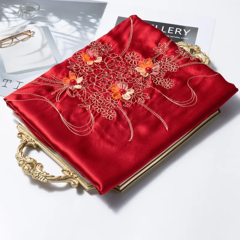 Shanghai Story 100% Mulberry Silk Silk Scarves Women's Silk Harmony Galaxy Gift Box Set-9