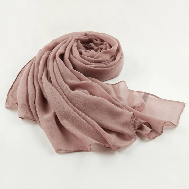 Shanghai Story Polyester Knit Scarves Women's-7