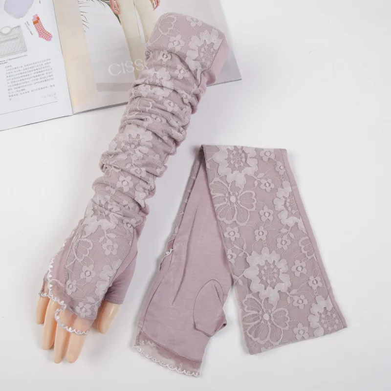 Shanghai Story Polyamide Sun Protection Sleeves Women's-17