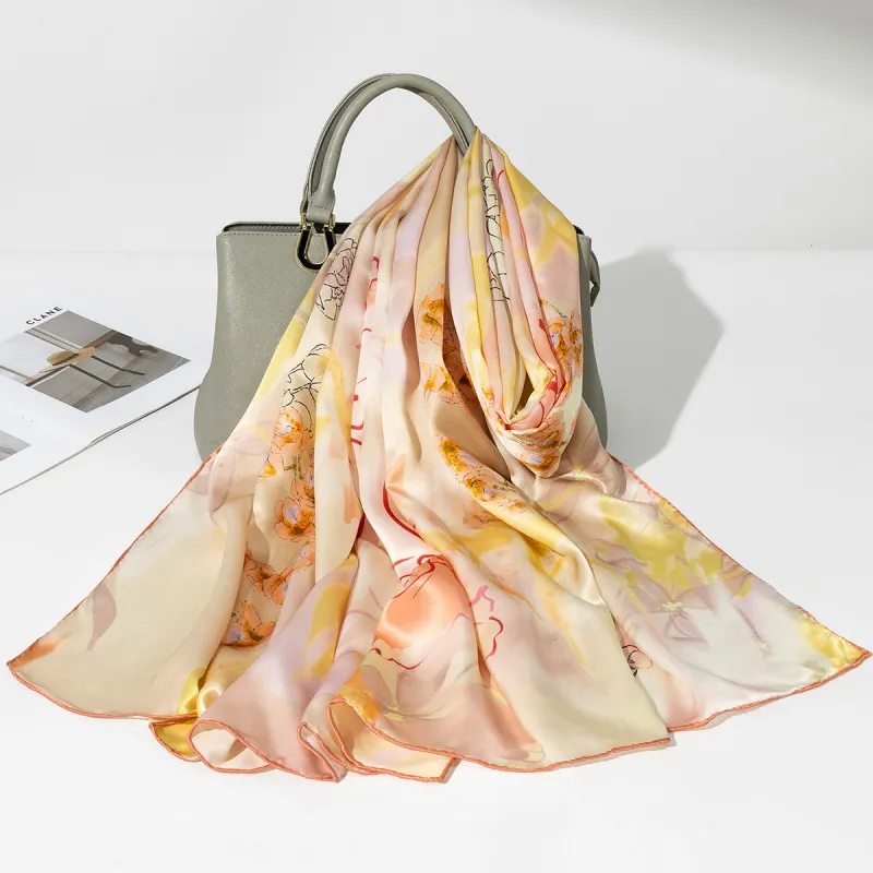 Shanghai Story Mulberry Silk Scarves Women's-34