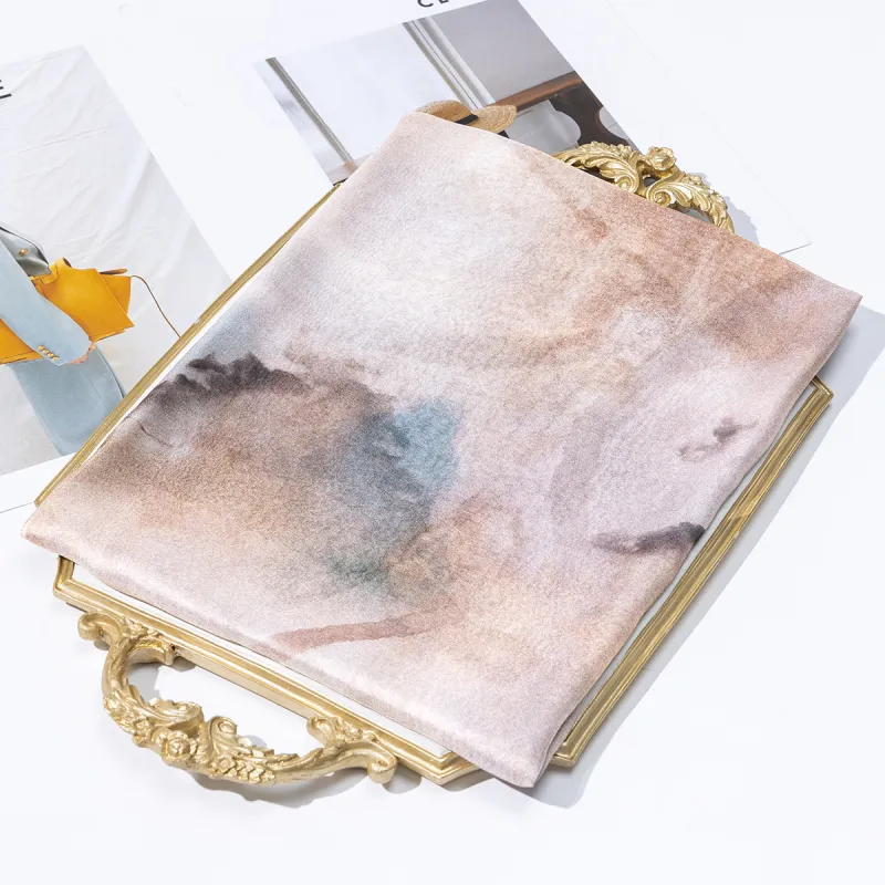 Shanghai Story 100% Mulberry Silk Scarves Women's Spring Song Like A Dream Gift Box Set-23