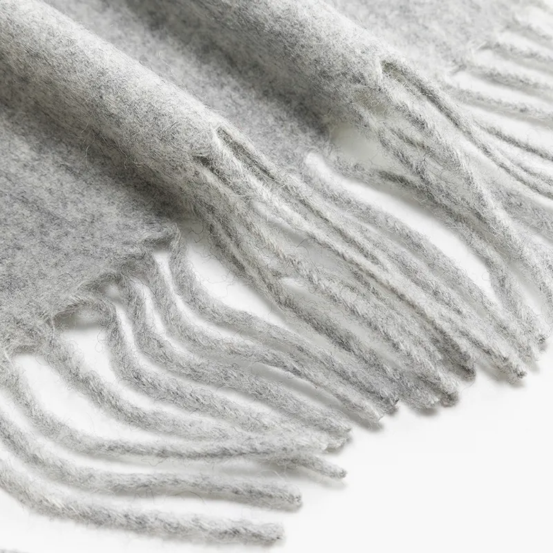 Shanghai Story Sheep Wool Knit Scarves Unisex-39