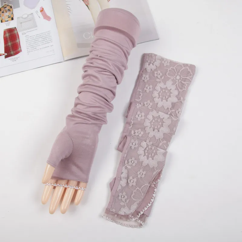 Shanghai Story Polyamide Sun Protection Sleeves Women's-16