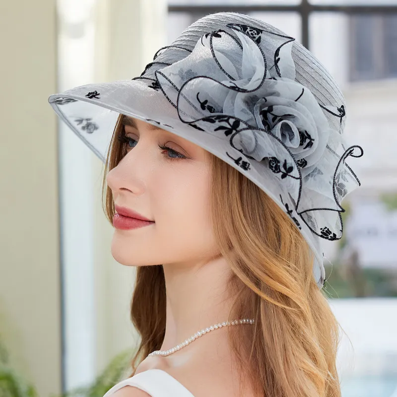 Shanghai Story Polyester Sun Protection Hats Women's-14