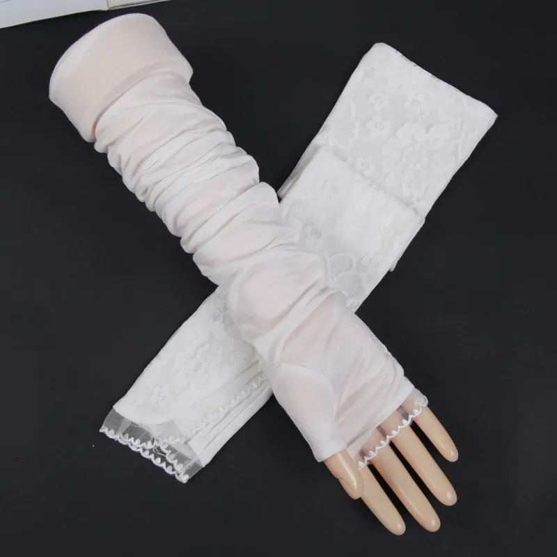 Shanghai Story Polyamide Sun Protection Sleeves Women's-10
