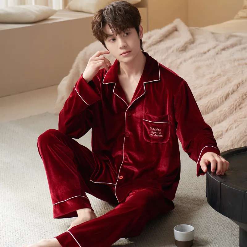 Shanghai Story Pajama Set Men's 2 Piece Set-6