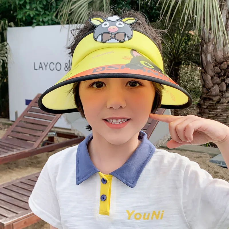 Shanghai Story PVC Panels Sun Protection Hats Kids'-16