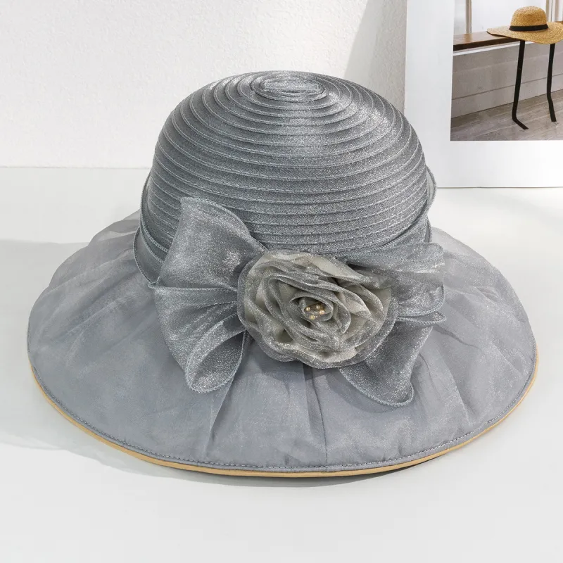 Shanghai Story Polyester Sun Protection Hats Women's-18