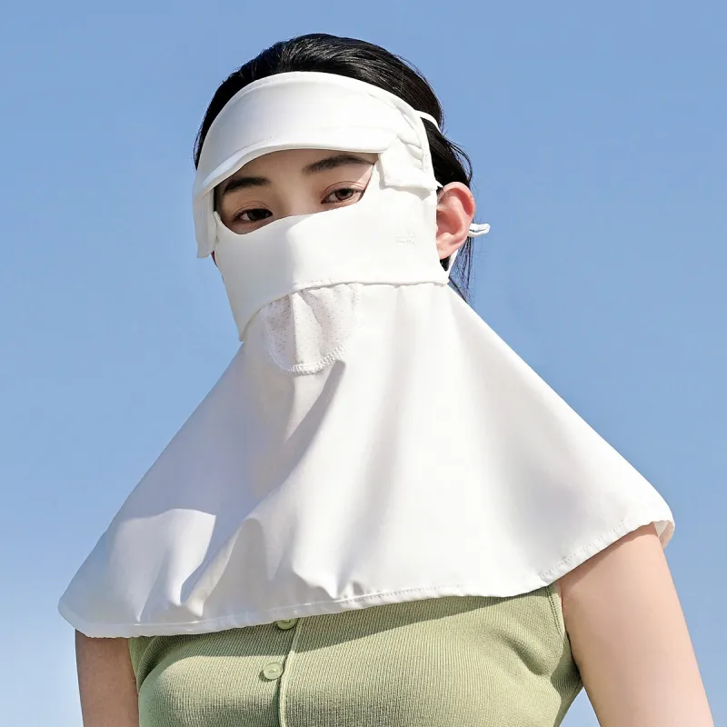 Shanghai Story 87% Polyester, 13% Elastane Sun Protection Masks Women's-18