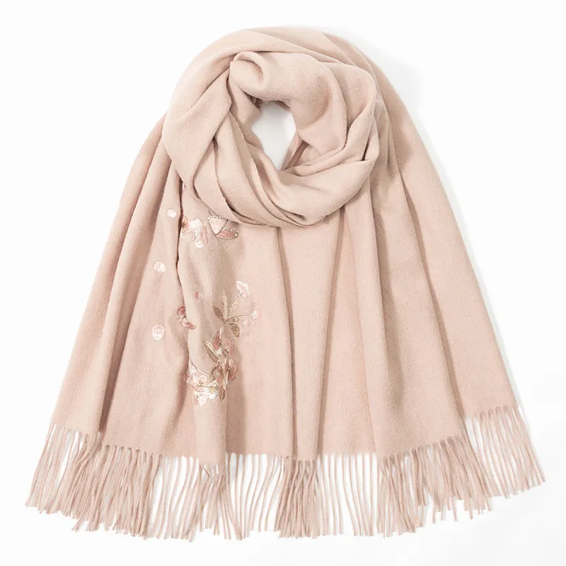 Shanghai Story Sheep Wool Knit Scarves Women's-24