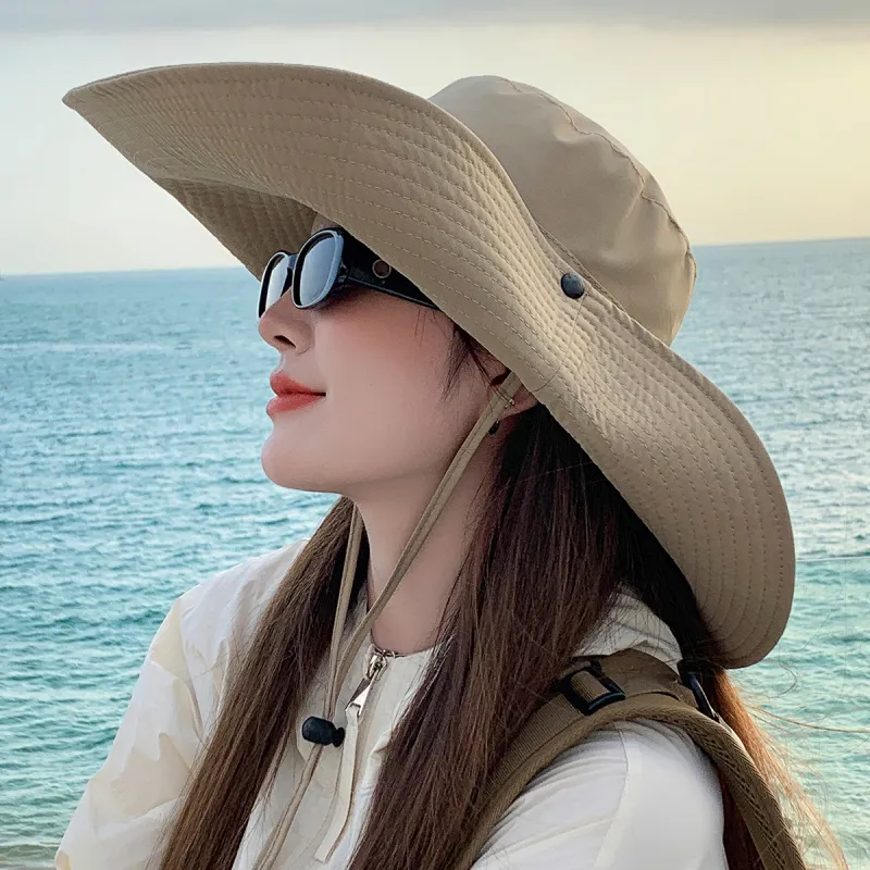 Shanghai Story Polyester Sun Protection Hats Unisex-19
