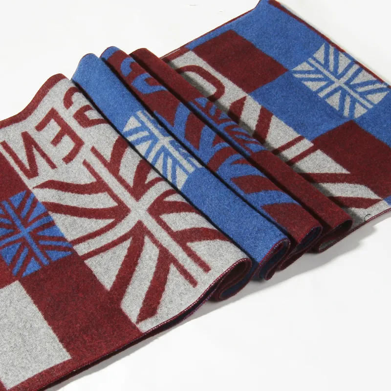 Shanghai Story Polyester Knit Scarves Men's-38