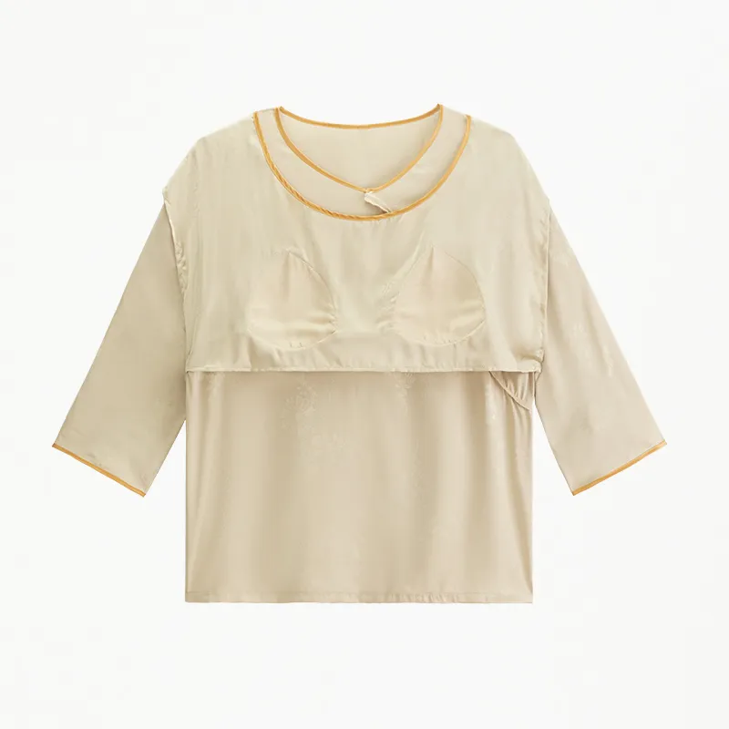 Shanghai Story Pajama Set Women's Champagne Gold-4