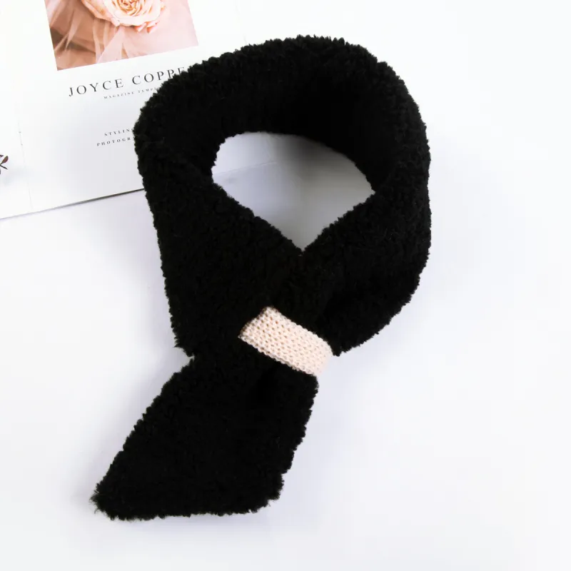 Shanghai Story Polyester Knit Scarves Women's-22