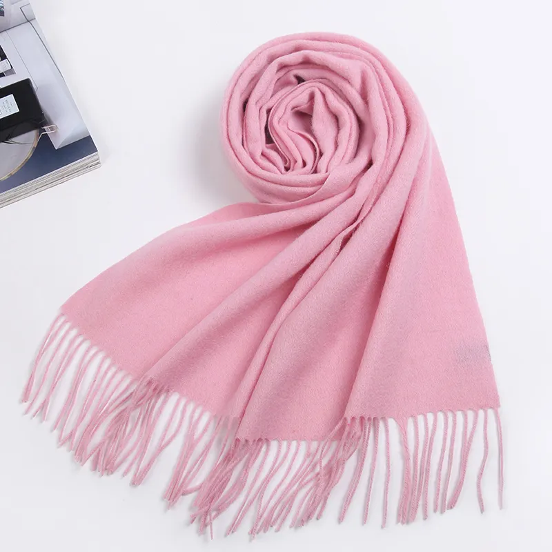 Shanghai Story Sheep Wool Knit Scarves Unisex-24
