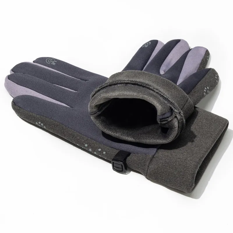 Shanghai Story Polyester Knit Gloves Unisex-13