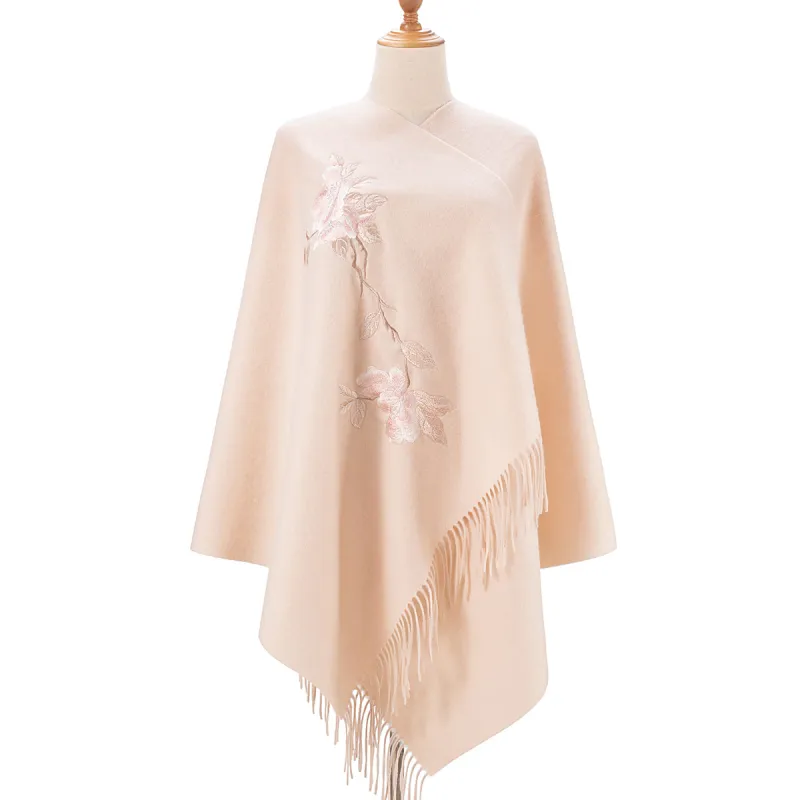 Shanghai Story Sheep Wool Knit Scarves Women's-2