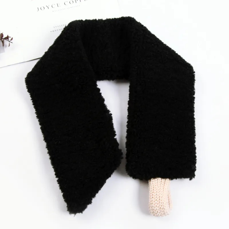 Shanghai Story Polyester Knit Scarves Women's-23