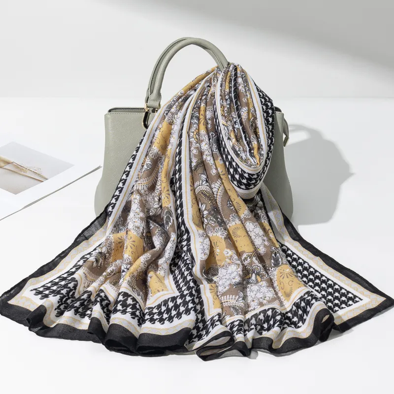 Shanghai Story 100% Polyester Knit Scarves Women's-44