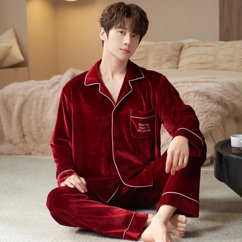 Shanghai Story Pajama Set Men's 2 Piece Set-5