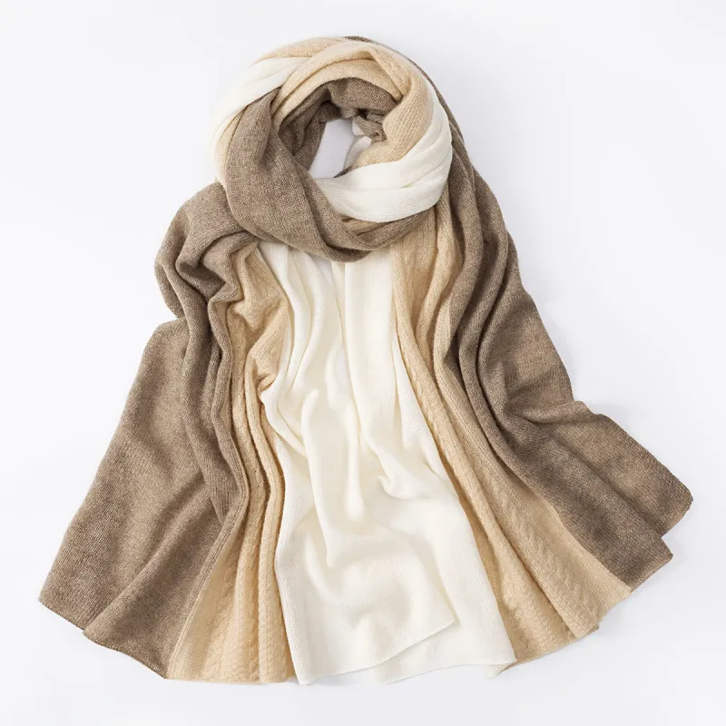 Shanghai Story 100% Cashmere Shawls Women's 7 Colors To Choose Gift Box Set-2
