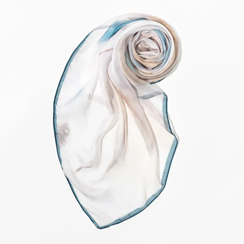 Shanghai Story 100% Mulberry Silk Scarves Women's Spring Song Like A Dream Gift Box Set-21