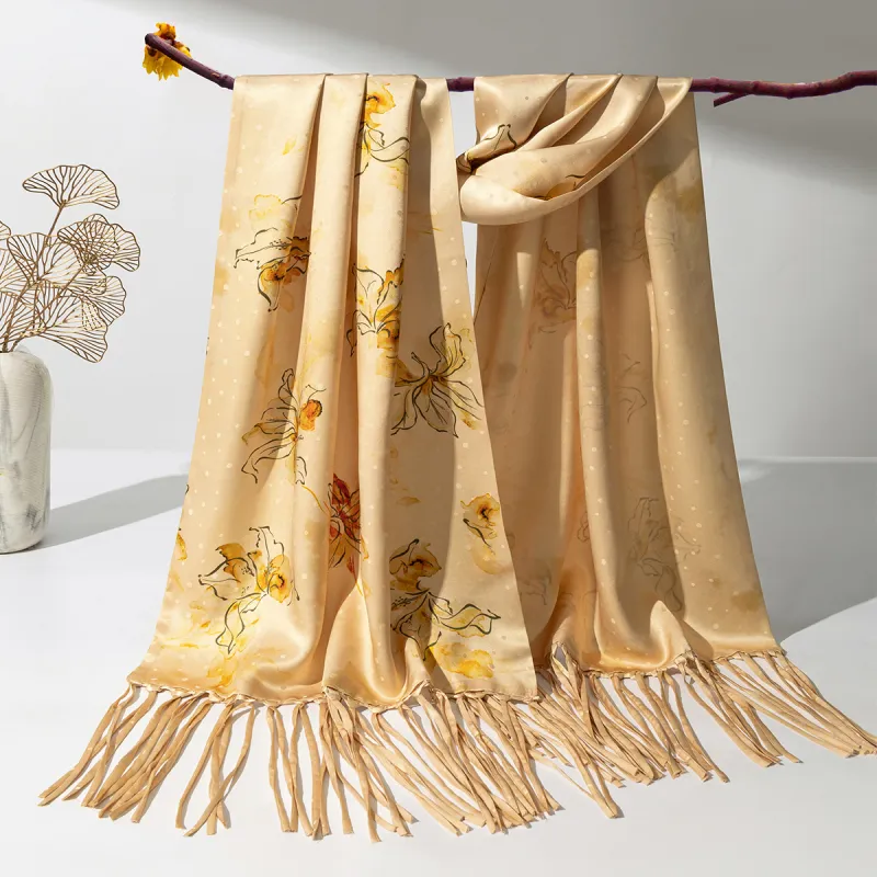 Shanghai Story Mulberry Silk Scarves Women's-8