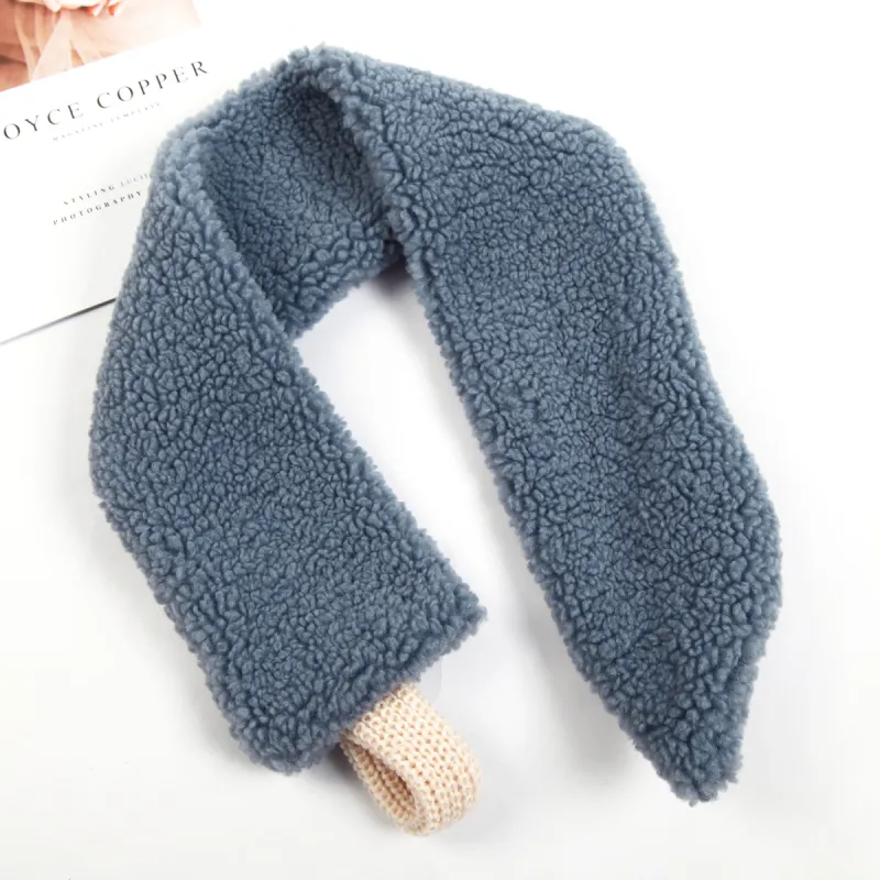 Shanghai Story Polyester Knit Scarves Women's-18
