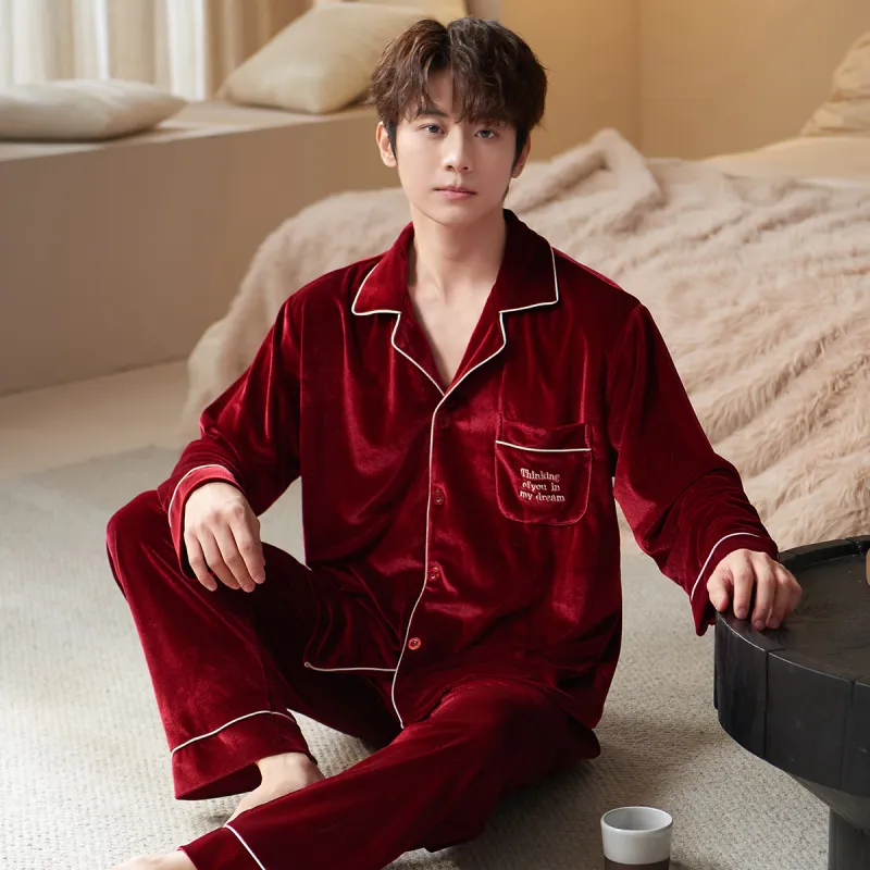 Shanghai Story Pajama Set Men's 2 Piece Set-4