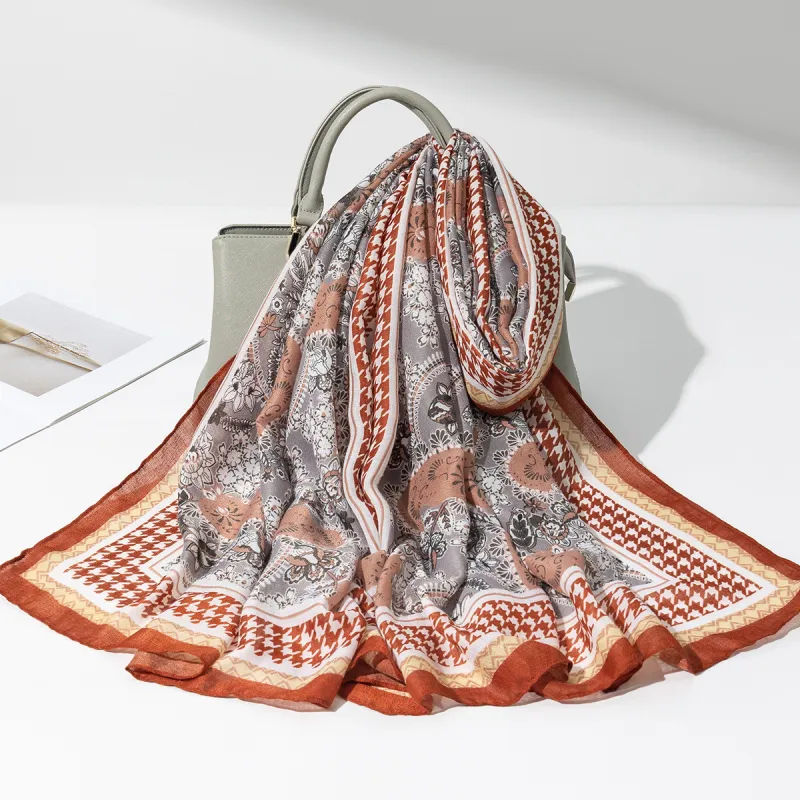 Shanghai Story 100% Polyester Knit Scarves Women's-29