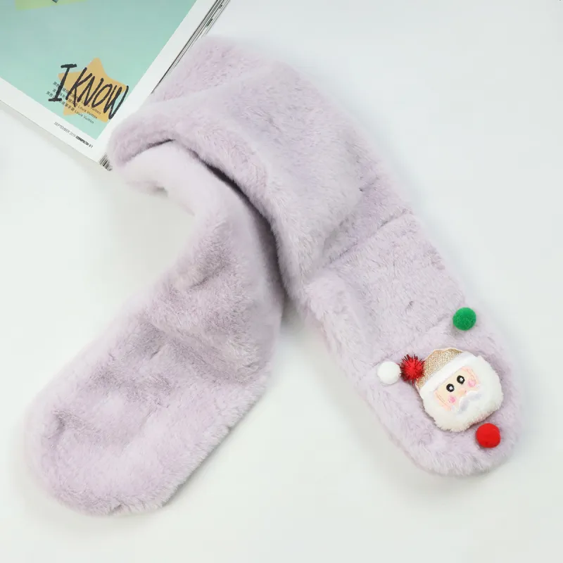 Shanghai Story 100% Polyester Knit Scarves Kids'-8
