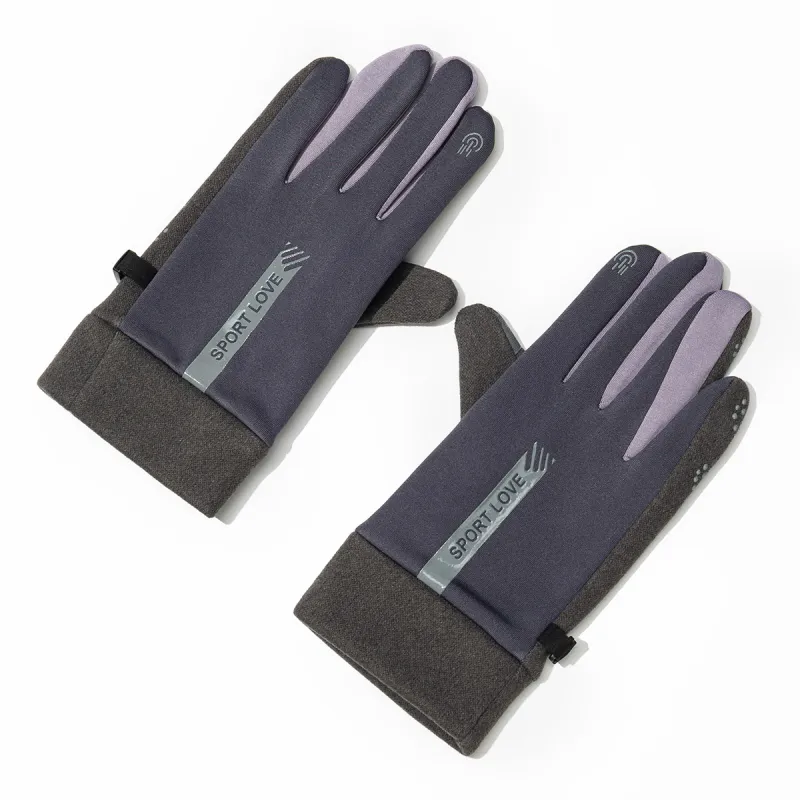 Shanghai Story Polyester Knit Gloves Unisex-14