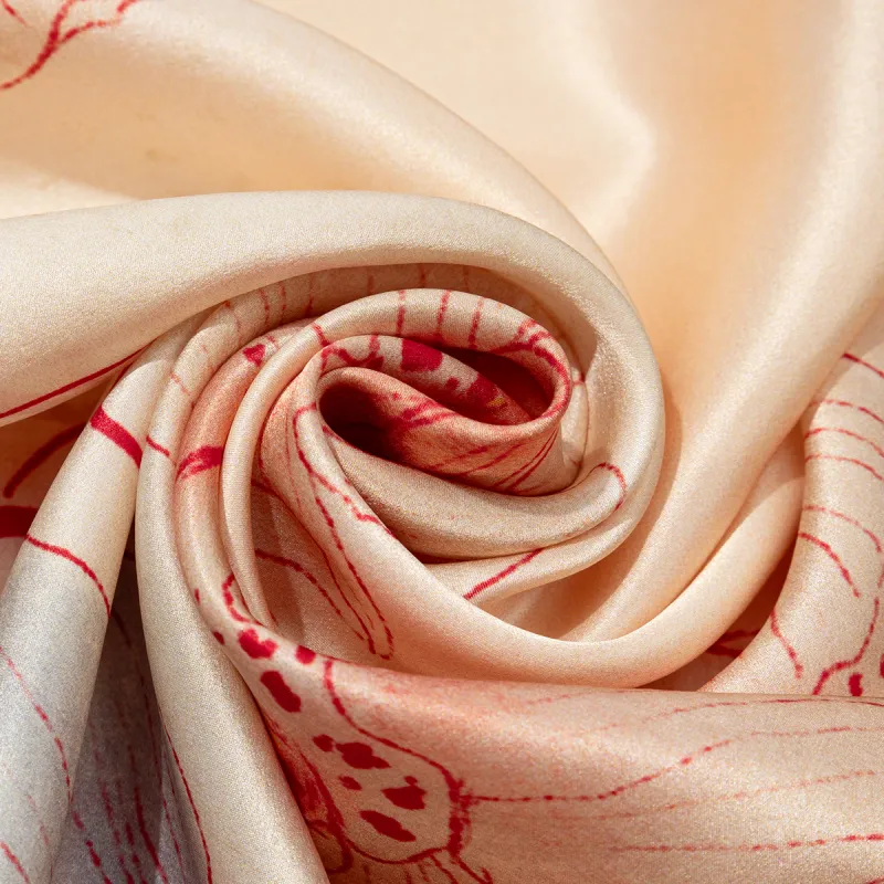 Shanghai Story 100% Mulberry Silk Scarves Women's Enchanted Dreams, Gift Box Set-81